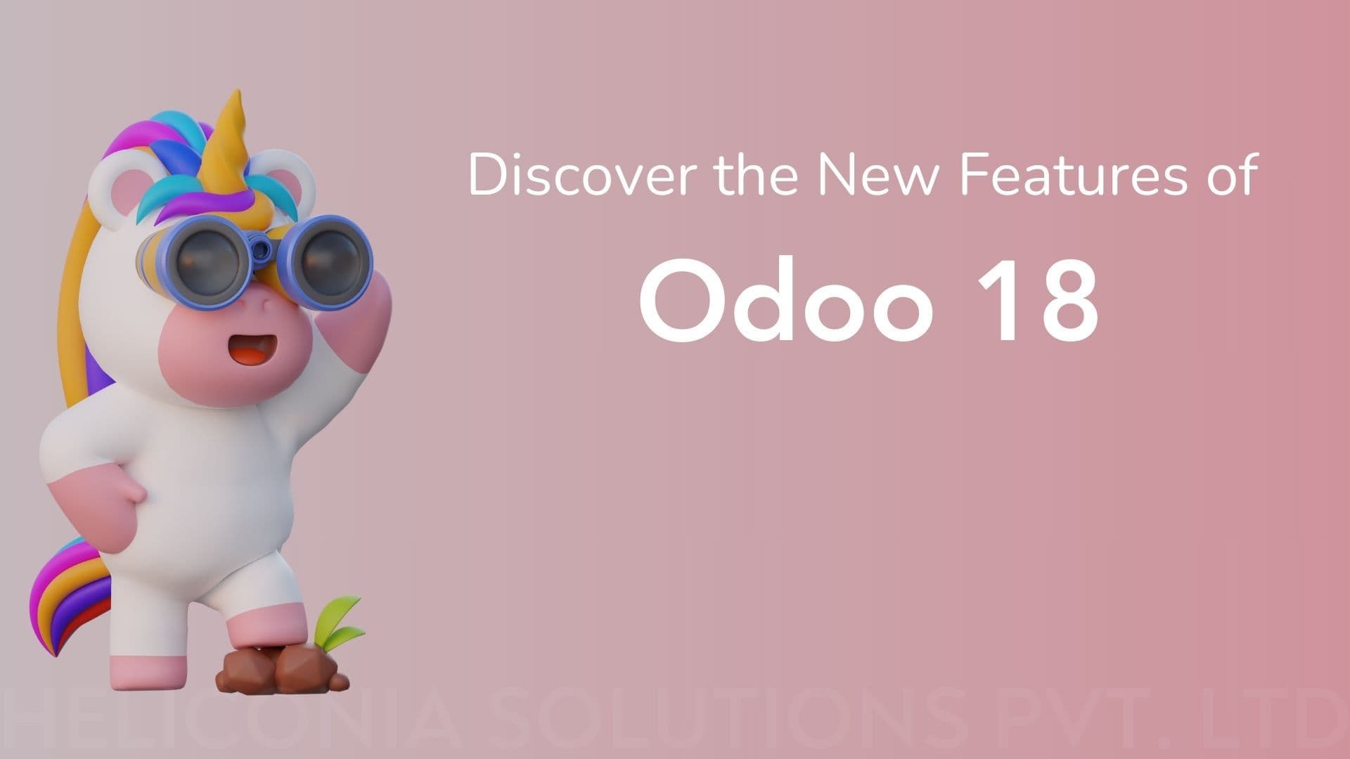 Discover the New Features of Odoo 18