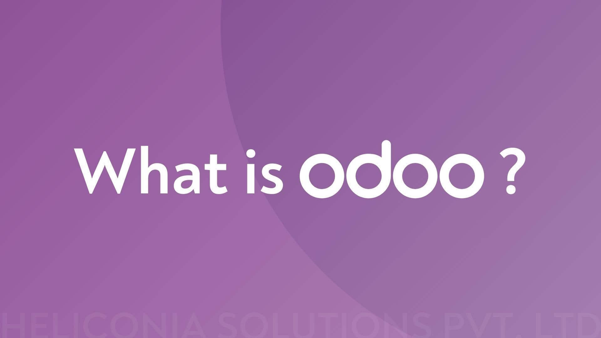 Odoo: All-in-One Business Management Software Simplified